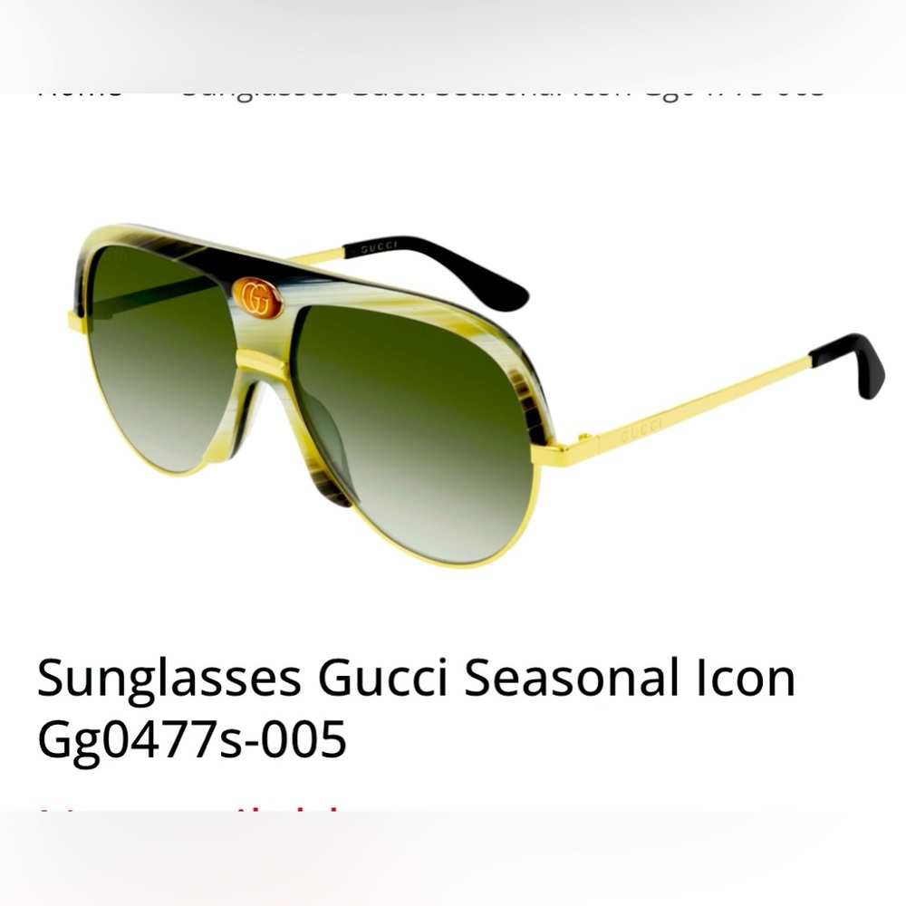 Gucci Seasonal Icon sunglasses
